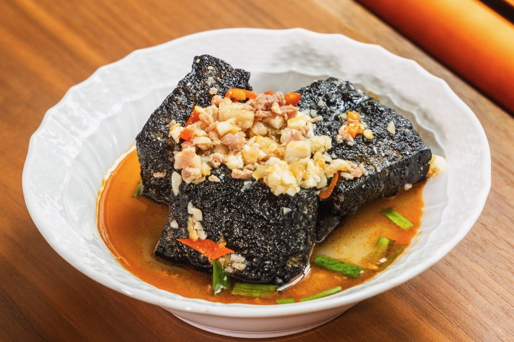 A dish of rongyuan stinky tofu at Furong in Sheung Wan, Hong Kong. A Taiwanese restaurant in California was ordered to stop selling stinky tofu after repeated complaints from a resident. Photo: Jocelyn Tam