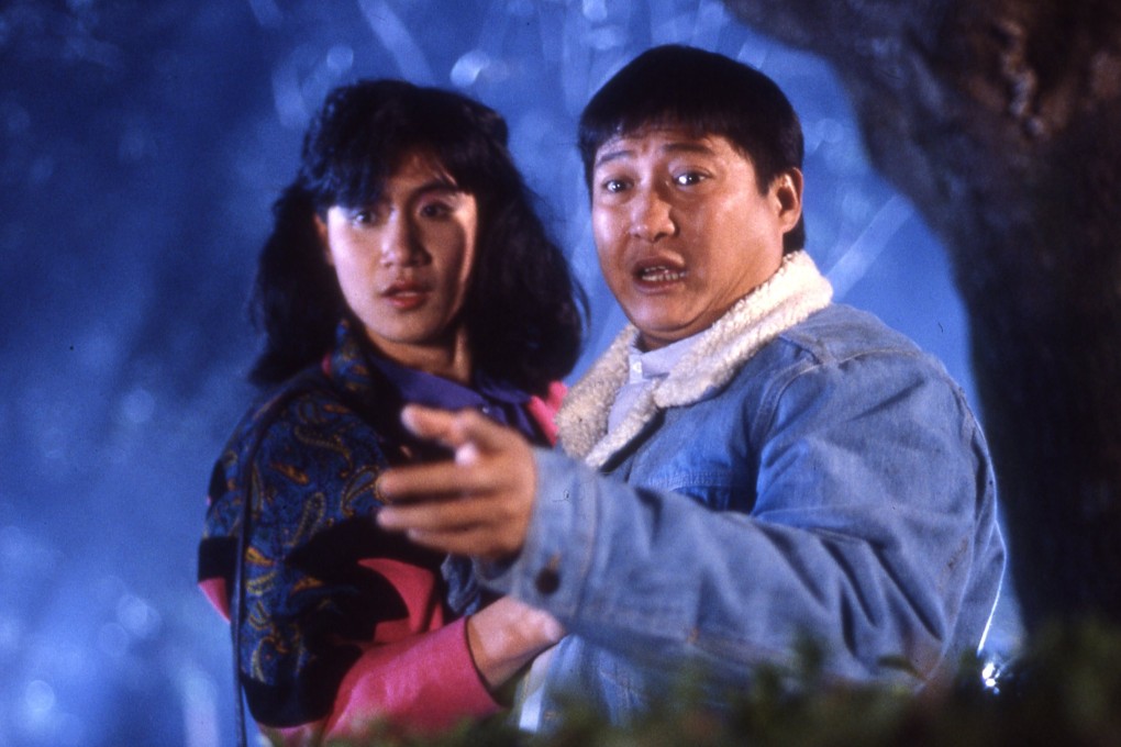 Jacky Cheung (left) and Sammo Hung in a still from Where’s Officer Tuba?, a popular Hong Kong comedy film from 1986.