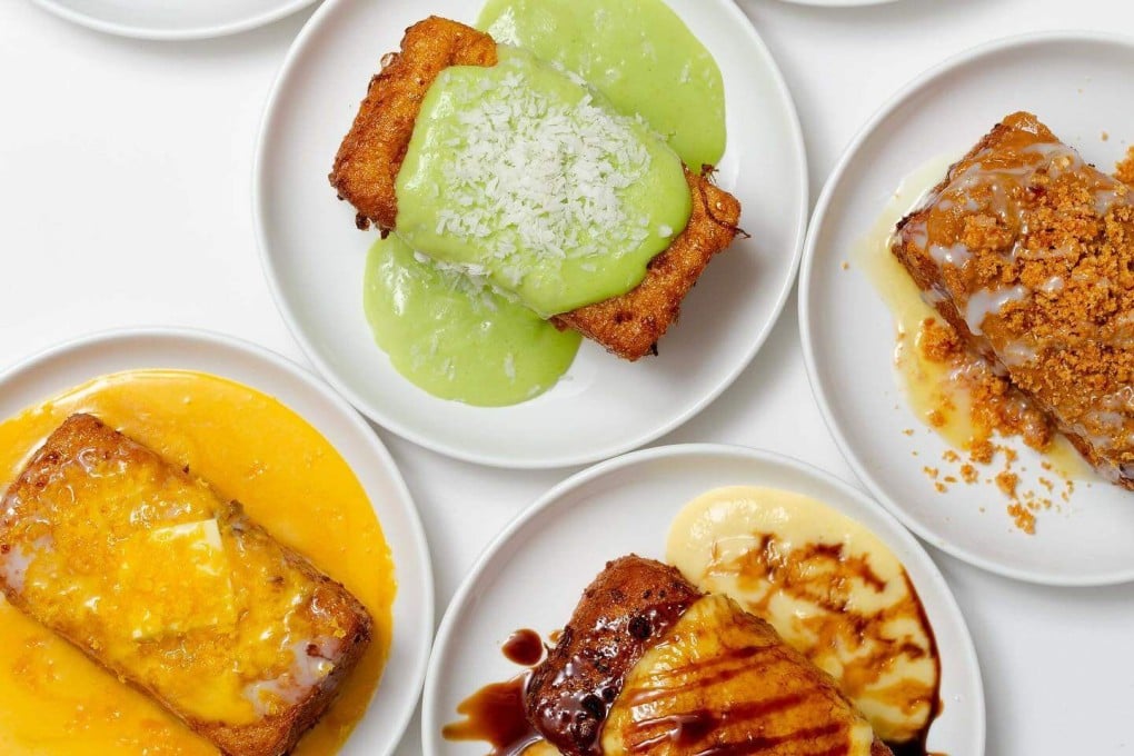 An early line-up of toast creations by Cantoast, a bakery in London blending traditional Cantonese flavours with modern flair. Photo: Instagram/haydoncantoast