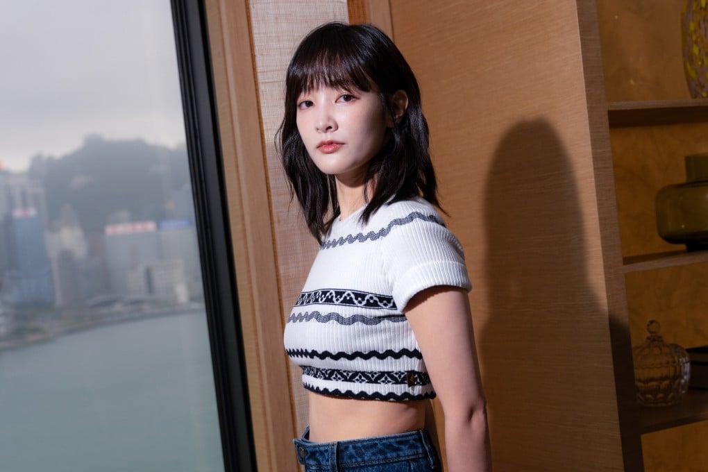 Taiwanese actress Gingle Wang takes part in an interview with the SCMP in Tsim Sha Tsui on April 2, 2026. Her journey from a novice actress to a star highlights her approach to acting. Photo: Karma Lo