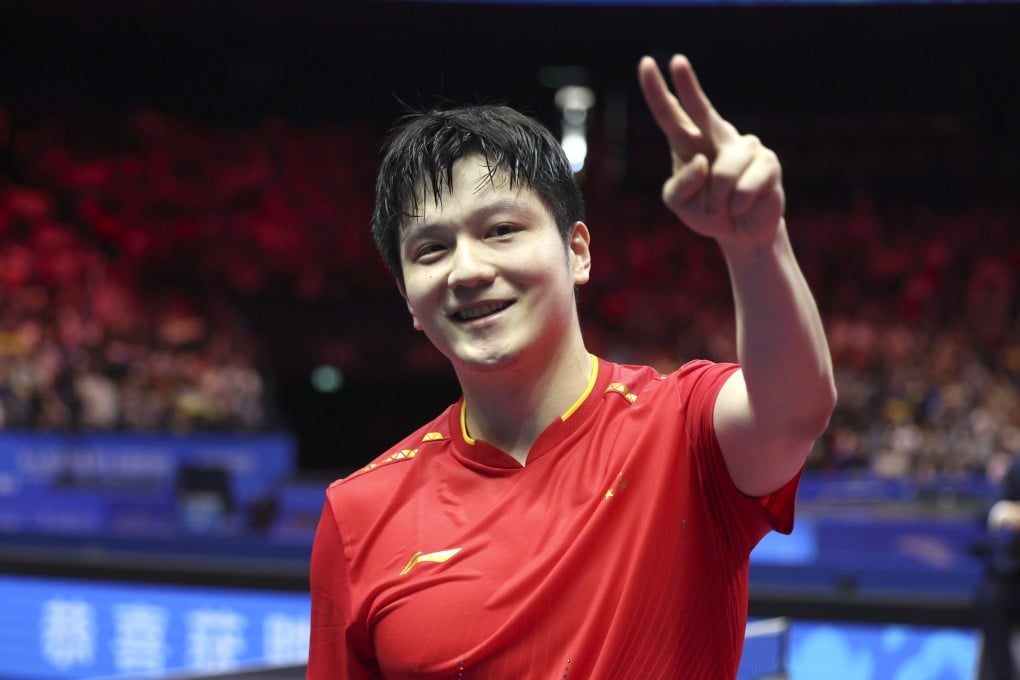 National Games singles champion Fan Zhendong was instrumental in securing China’s 11th consecutive World Team Championships title in 2024. Photo: Xinhua
