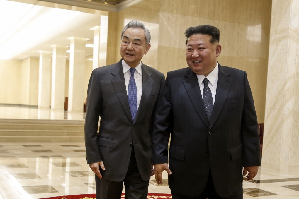 Kim Jong-un hosted Chinese Foreign Minister Wang Yi on Friday. Photo: Xinhua