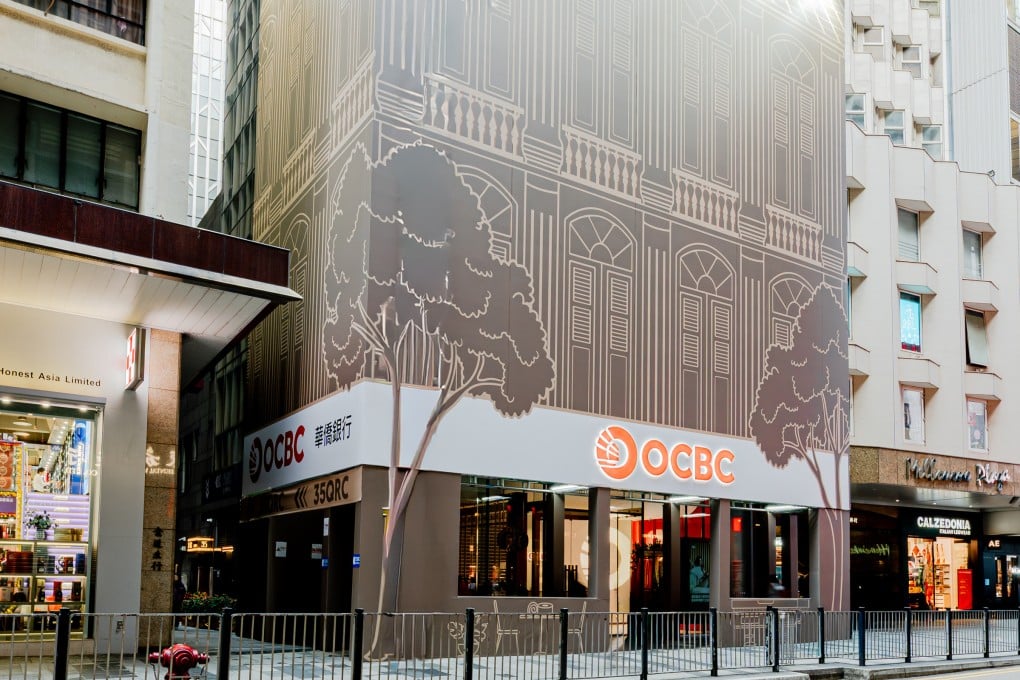 OCBC Hong Kong’s new branch in Central combines lifestyle elements to offer a more distinctive and bespoke banking experience. Photo: OCBC Hong Kong
