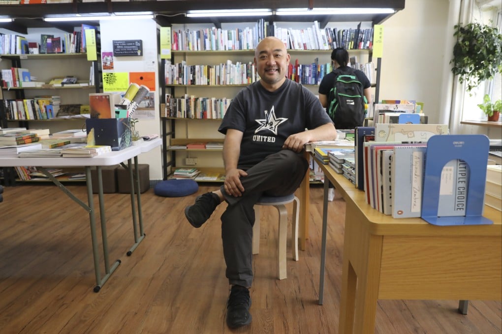Pong Yat-ming opened Book Punch in Sham Shui Po in 2020. Photo: K. Y. Cheng