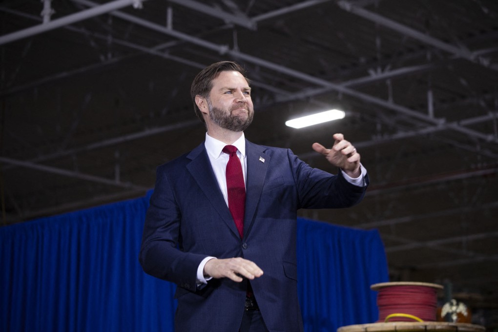 US Vice-President J.D. Vance is on his way to Pakistan for discussions on Saturday with a delegation from Iran. Photo: AFP