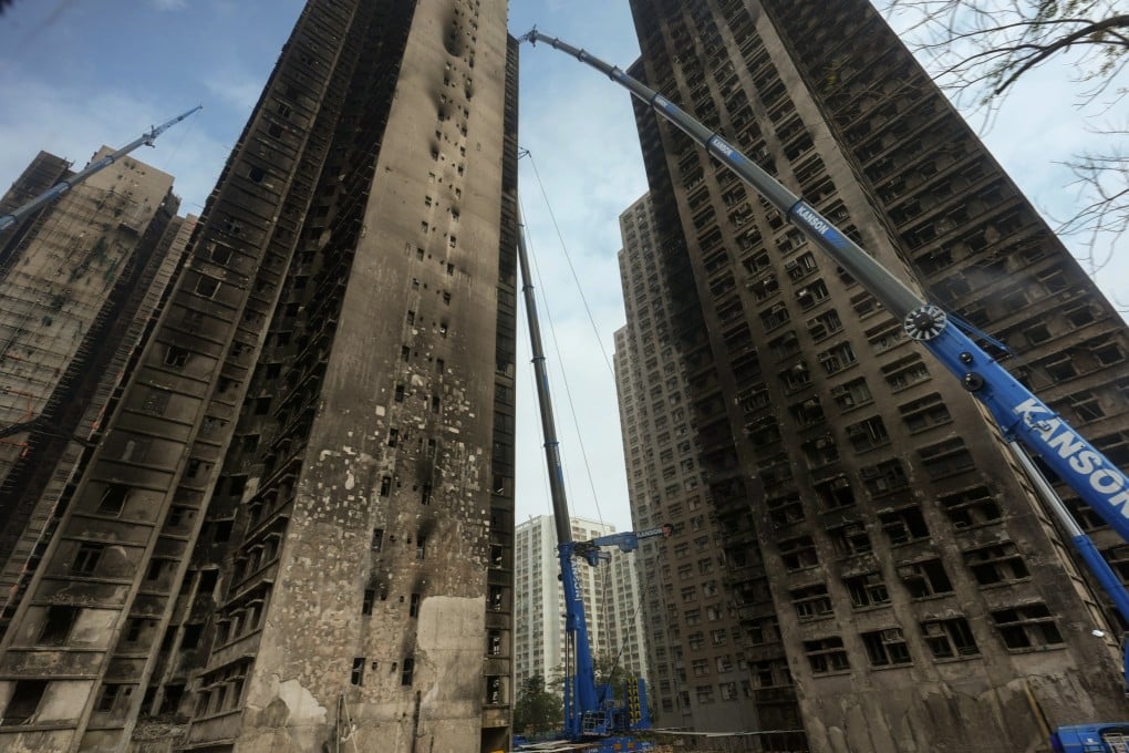 Authorities have proposed legal reforms to tighten building management rules after the deadly fire in Tai Po exposed flaws and bid‑rigging risks. Photo: Jelly Tse