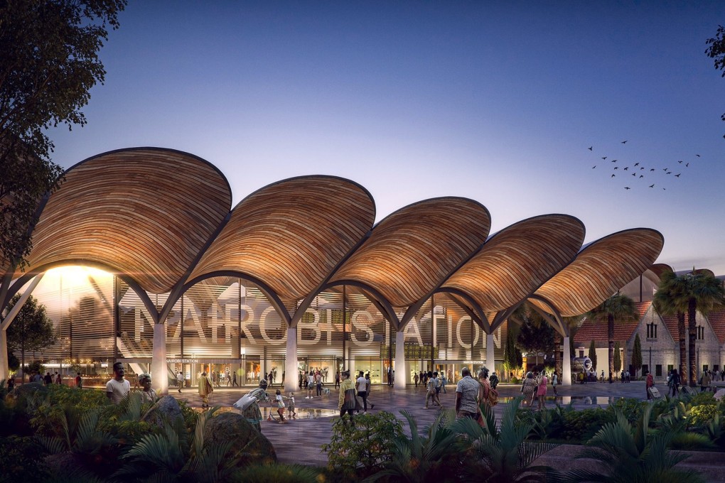 An artist’s impression of Nairobi’s new Central Train Station to be built by Chinese contractors. Photo: Handout