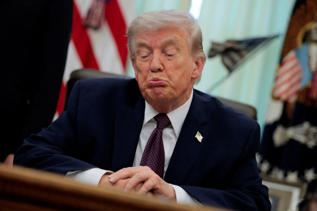 The character and the quotes jokingly attributed to “Don Tsu” have gone viral online, satirising the US president’s apparently unclear objectives in the conflict with Iran. Photo: Reuters