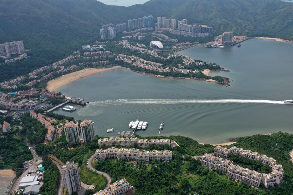 Aerial view of Discovery Bay. Photo: SCMP / Roy Issa