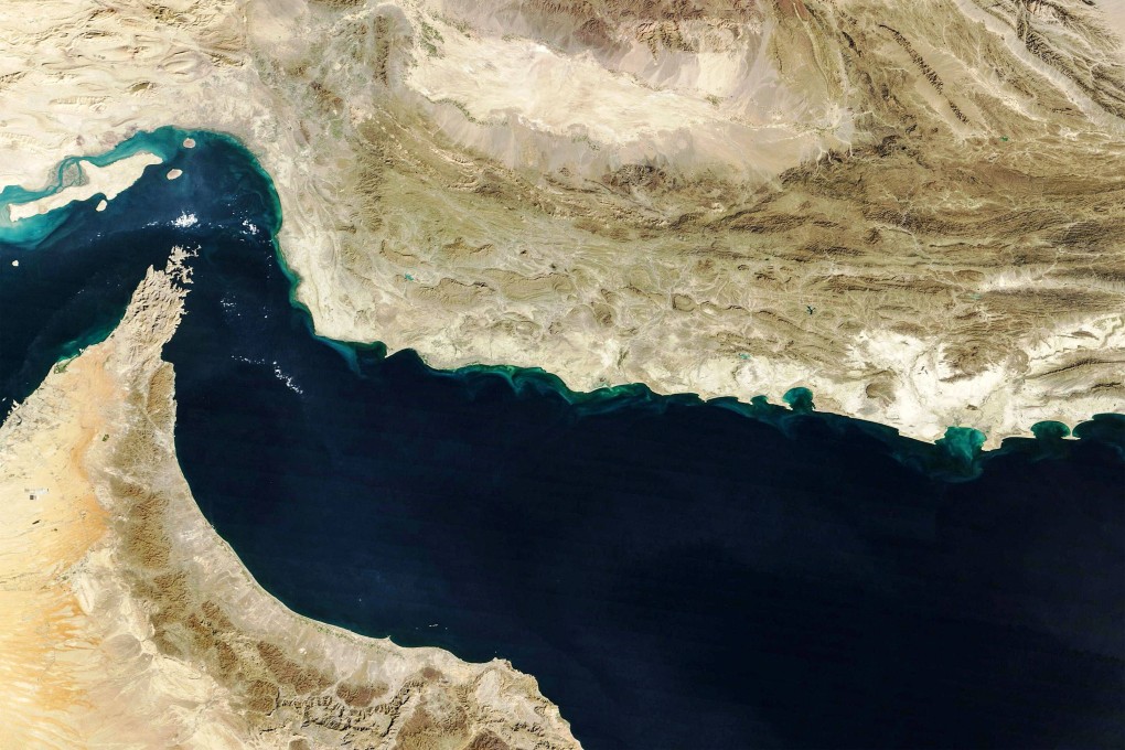US President Donald Trump has said that the “the United States Navy, the Finest in the World, will begin the process of BLOCKADING any and all Ships trying to enter, or leave, the Strait of Hormuz”. Photo: Nasa Earth Observatory/AFP