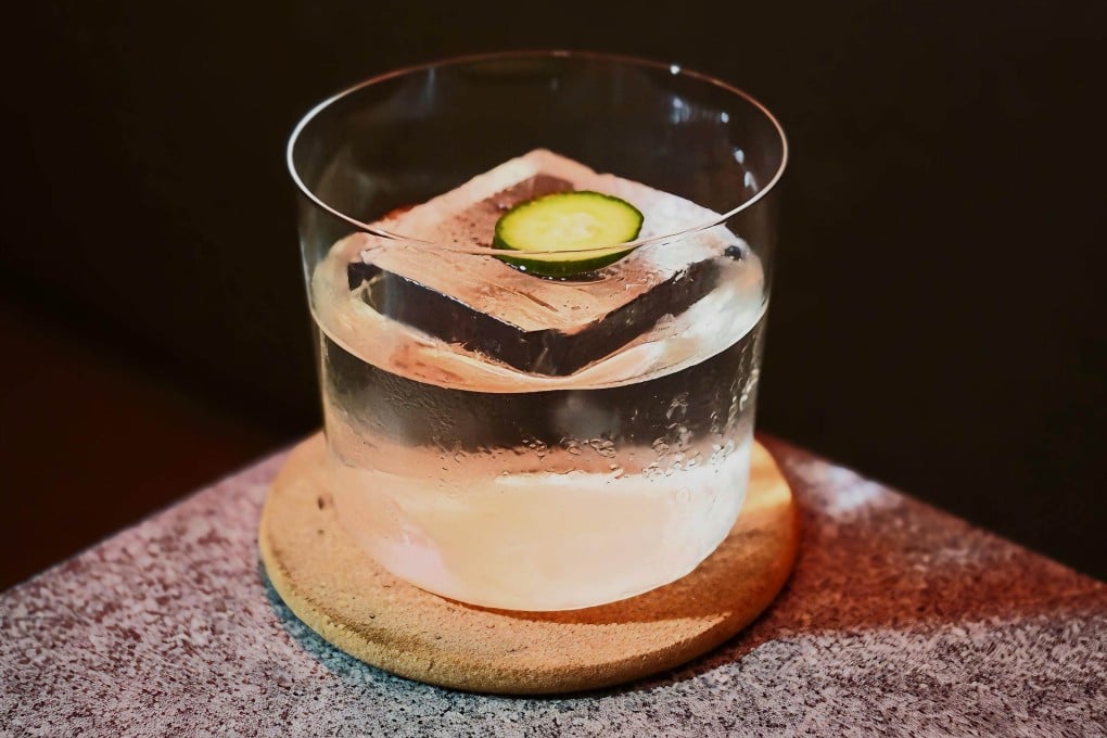 The Apple Cooler cocktail from Bar Oasis in Hong Kong features a jalapeño kick. Photo: Handout