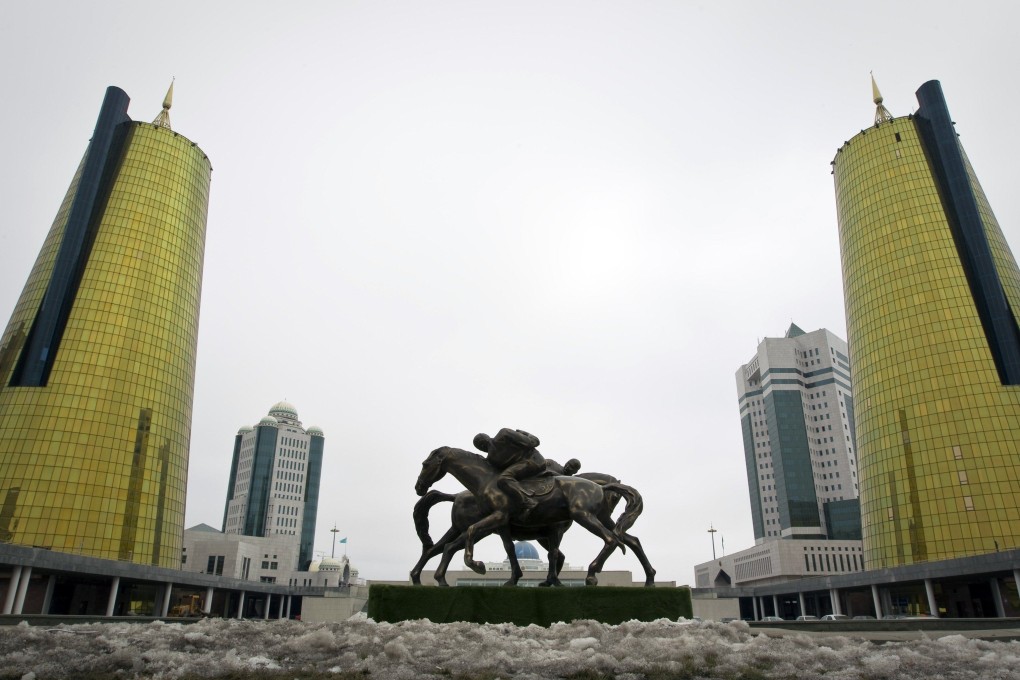The headquarters of sovereign wealth fund Samruk-Kazyna in Astana, Kazakhstan in 2013. Photo: Reuters