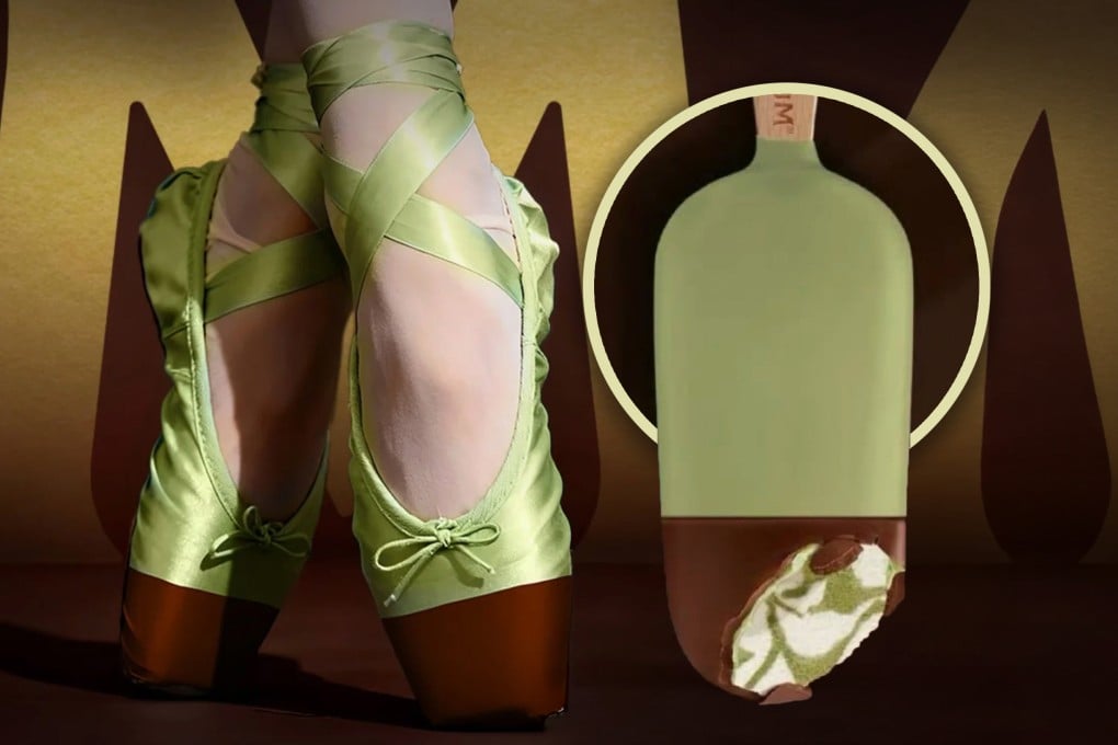 Magnum Ice Cream removed its advertisements and issued an apology following criticism for likening its ice cream to ballet shoes, which many felt objectified women. Photo: SCMP composite/RedNote