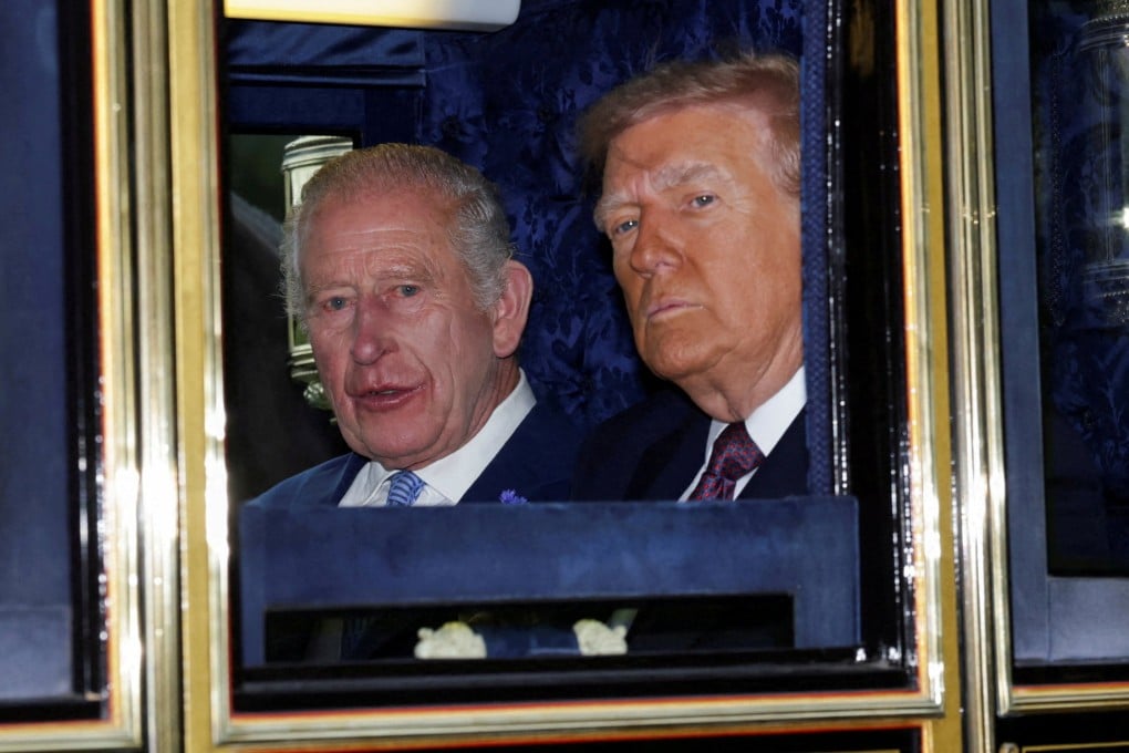 Britain’s King Charles hosted US President Donald Trump for a lavish state visit in September. Photo: Reuters