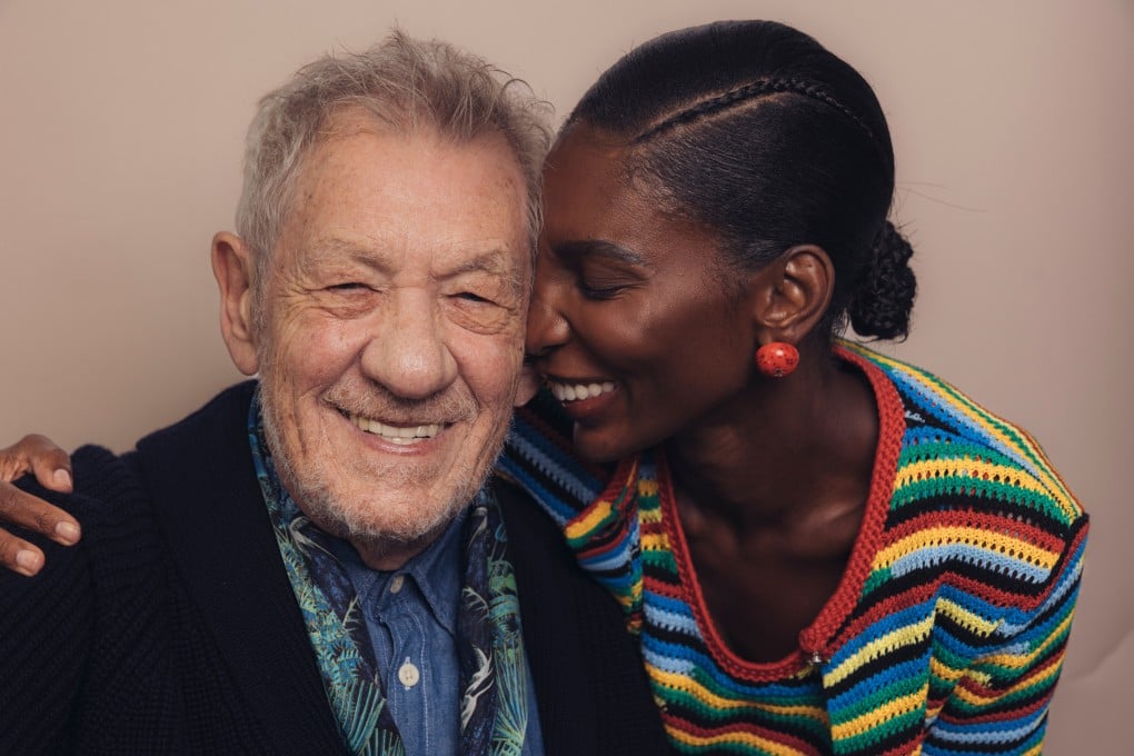 Ian McKellen and Michaela Coel at an interview to promote Steven Soderbergh’s The Christophers, in which they make one of the most memorable on-screen pairs in years.
Photo: Victoria Will/Invision/AP