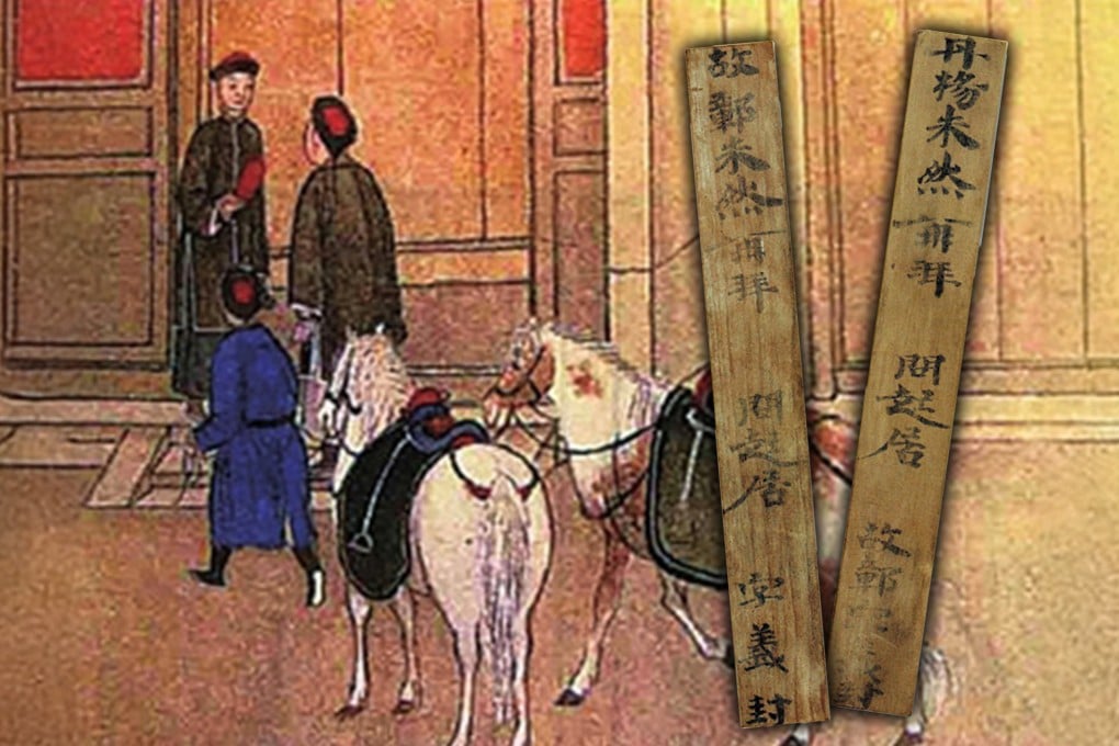 Chinese New Year greeting cards date back over 2,000 years to the Han dynasty. They were initially made of bamboo and later paper. Photo: SCMP composite/Sohu/Weibo