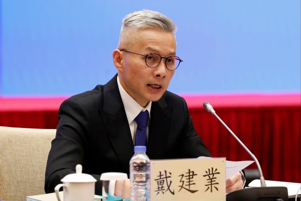 Tai Kin-ip has stepped down from his role as Macau’s finance minister. Photo: Handout