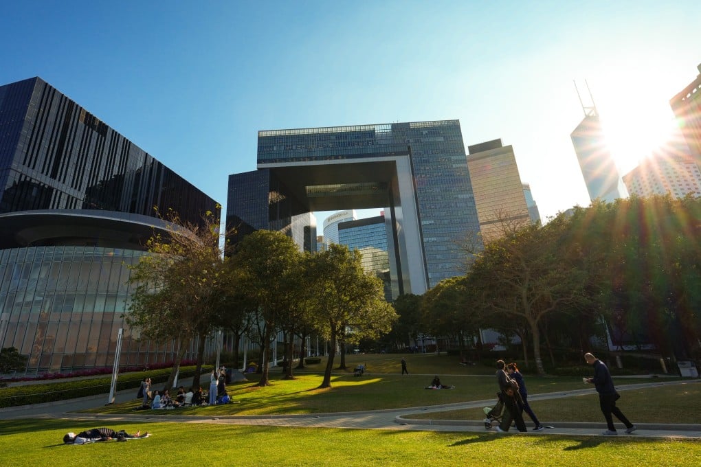 The Central Government Offices in Tamar on January 26. Photo: Jelly Tse