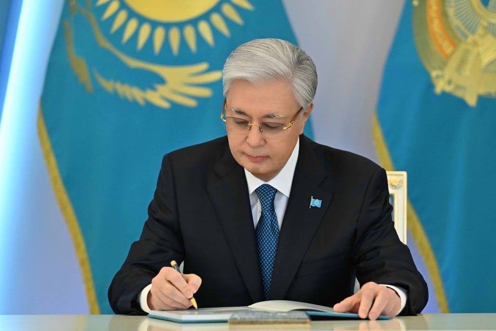 Kazakhstan’s President Kassym-Jomart Tokayev. Photo: EPA/Kazakhstan president’s press service