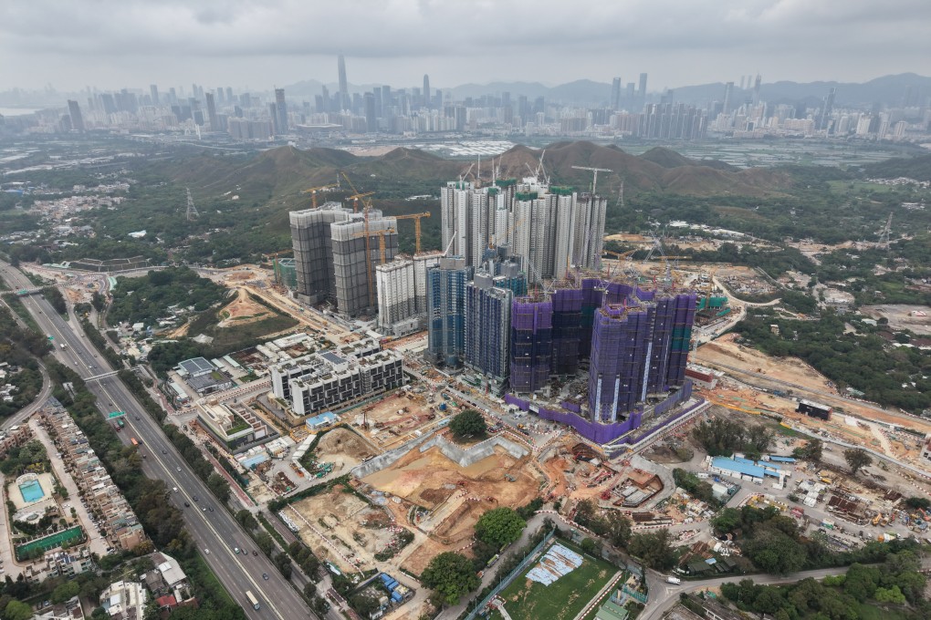 A view of Kwu Tung North Area 29, where a world-class fencing hall and swimming pool are planned for the Northern Metropolis, on April 7. Photo: Eugene Lee