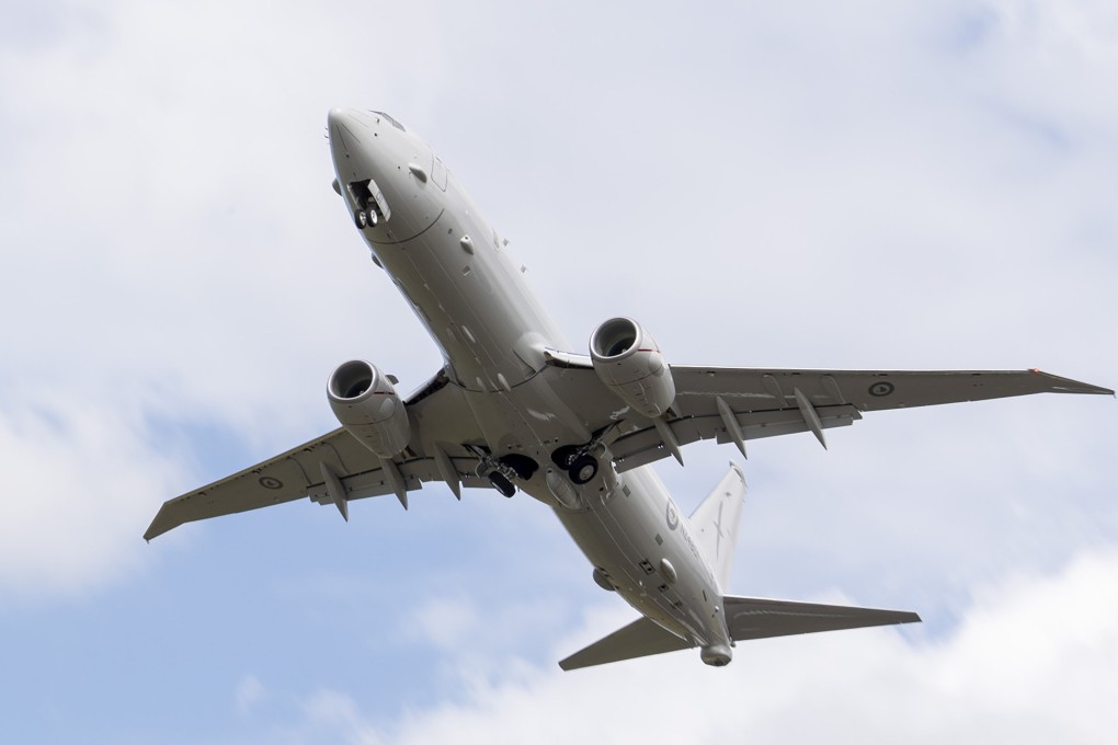 A New Zealand P-8A is alleged to have been involved in “reconnaissance and harassment”. Photo: NZDF