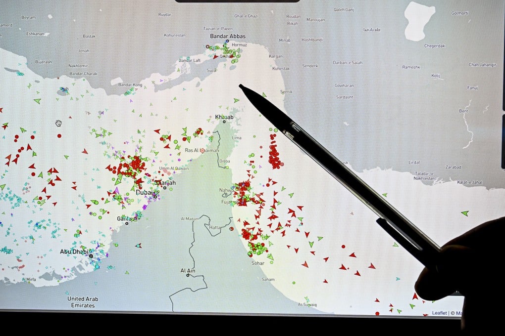 Shipping data shows a Hong Kong-flagged ship passed through the Strait of Hormuz on Thursday. Photo: AFP/Getty Images/TNS