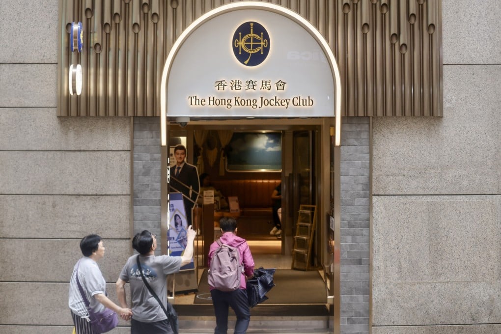 A Hong Kong Jockey Club betting branch in Central. Photo: Jonathan Wong