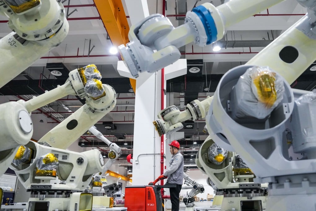 The current wave of AI development has entered a new phase where physical applications – from robotics to industrial automation – are becoming increasingly important, playing to Asia’s long-standing manufacturing strengths, according to a veteran venture capitalist. Photo: Xinhua