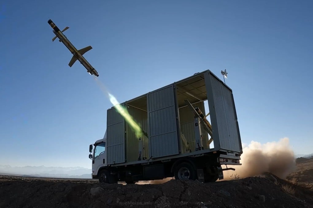 The 358 missile, also known as the SA-67, weighs about 50kg (110lbs) and employs an infrared seeker for target guidance. Photo: Handout