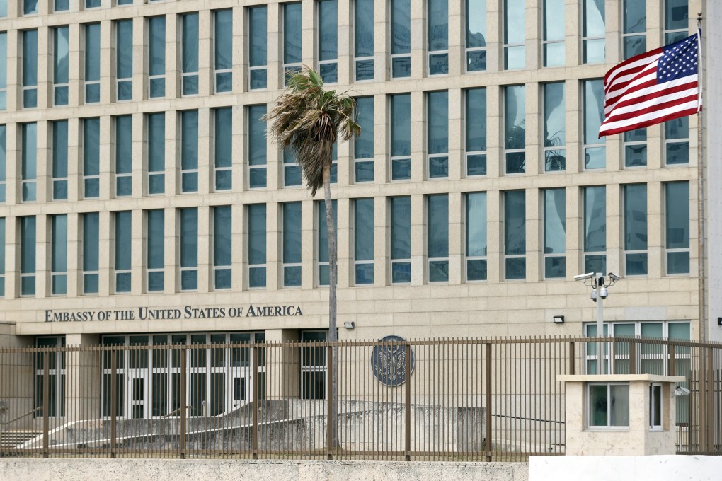 The US embassy in Havana, Cuba. Photo: EPA