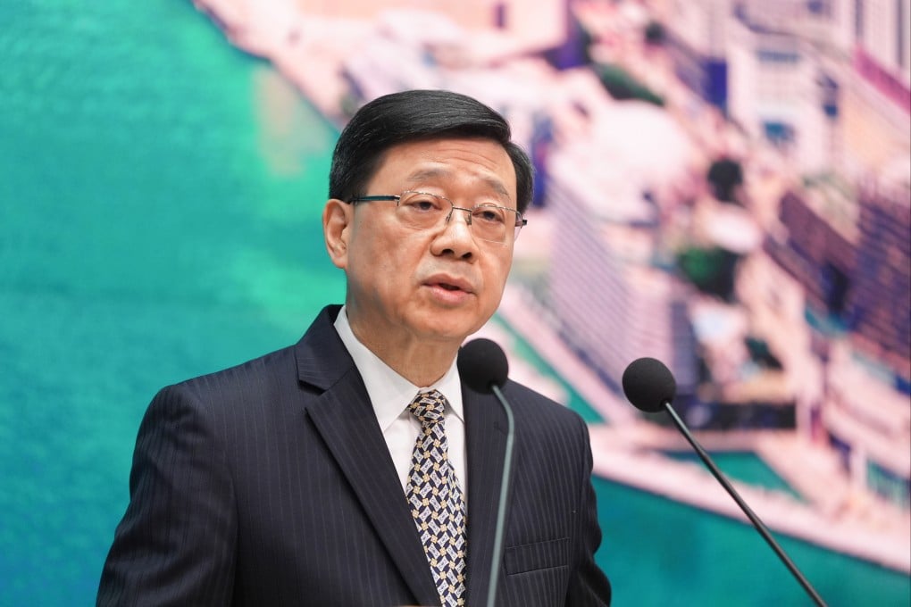 Chief Executive John Lee. Photo: Eugene Lee