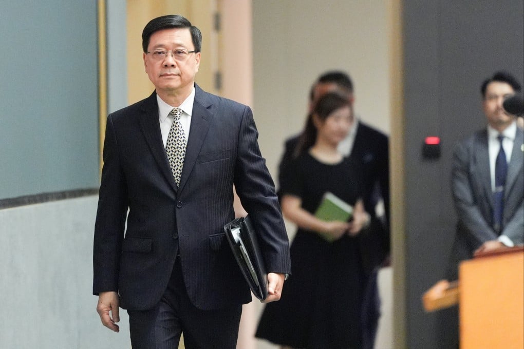 Chief Executive John Lee. Photo: Eugene Lee