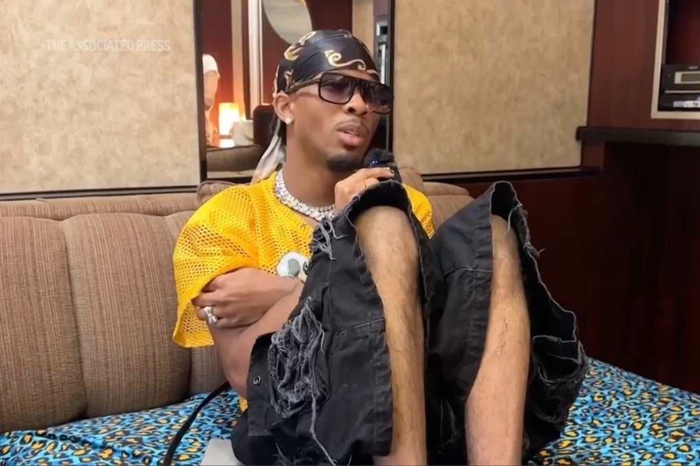 David Burke, also known as D4vd, at Coachella music festival in California in 2025. The singer-songwriter has been charged with the murder of a 14-year-old girl, police said on Monday. Photo: AP