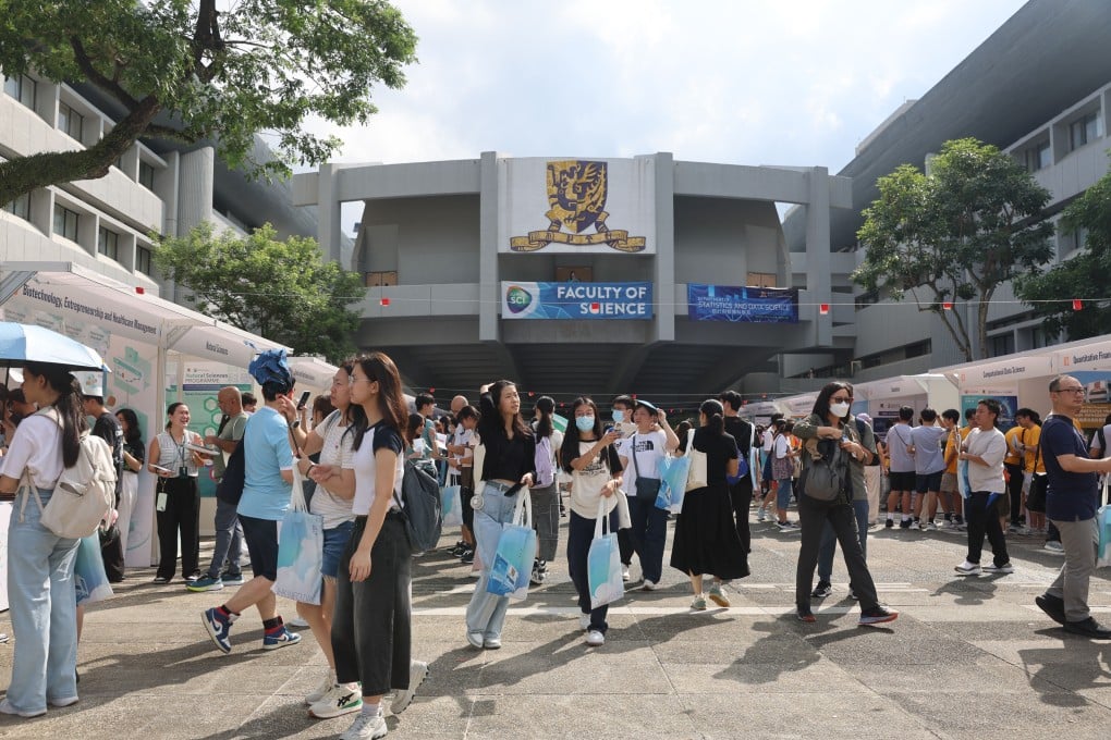 The Chinese University of Hong Kong’s campus in Sha Tin. Photo: Edmond So