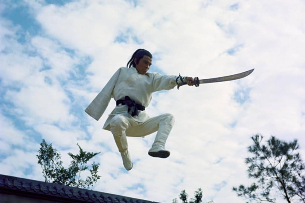 David Chiang Da-wei in a still from The New One-Armed Swordsman, a 1971 Hong Kong wuxia film directed by Chang Cheh.
