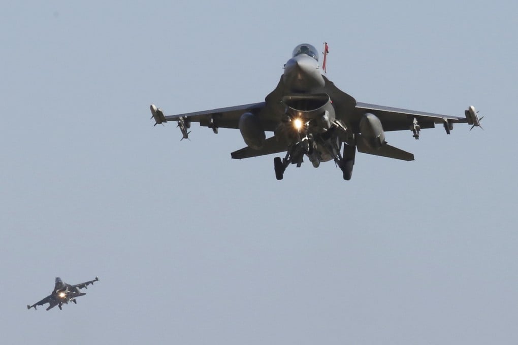 A US Air Force F-16 fighter jet. Photo: AP
