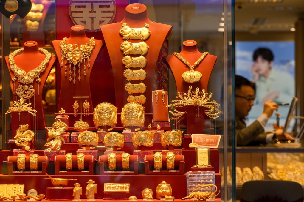 A jewellery store in Tsim Sha Tsui on January 28. Photo: Sam Tsang