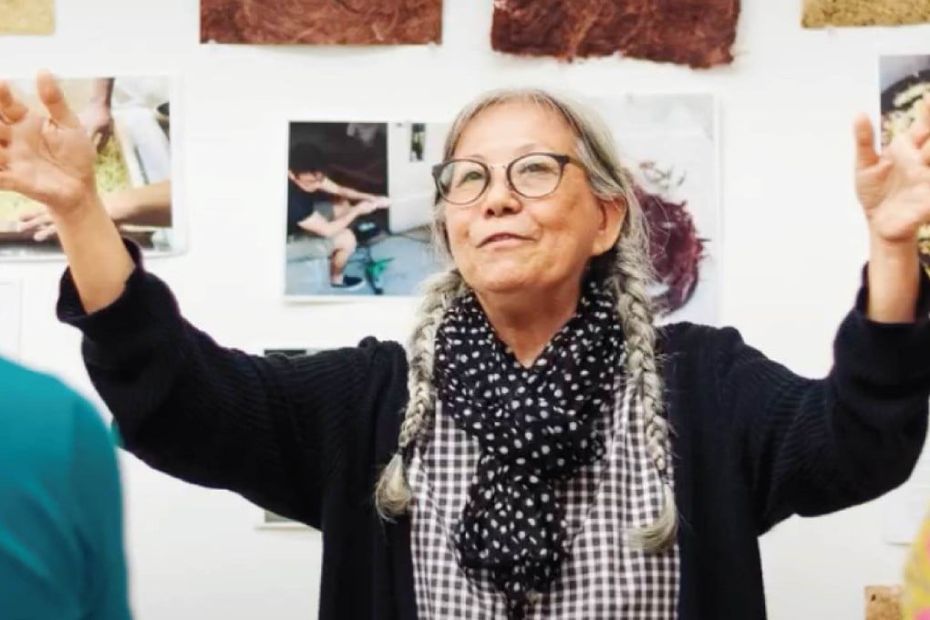 Amanda Heng at Art SG 2026. The Singaporean artist will represent her country at the 2026 Venice Biennale in May. Photo: Instagram/stpi_singapore