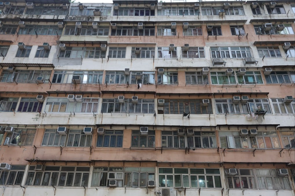 An old residential building in San Po Kong on September 19, 2025.  Photo: Edmond So