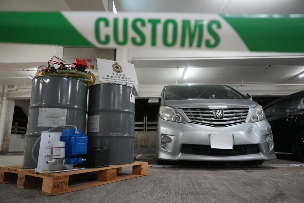 Hong Kong authorities launched 18 joint operations against illicit refuelling stations this year amid a global energy price surge. Photo: Sam Tsang