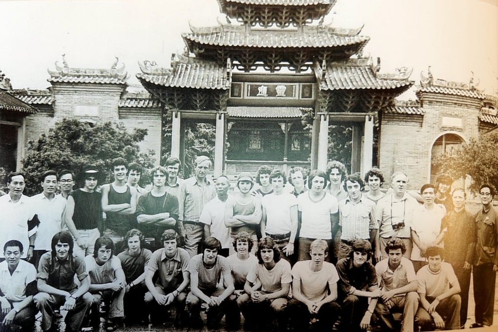 A squad of football players from University College Dublin were invited by the Chinese football association to play a series of matches across the country in 1976. Photo: X/ChinaEmbIreland