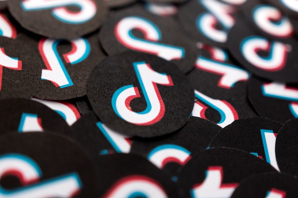 Printed TikTok logos are seen in this illustration taken February 15, 2022. Photo: Reuters