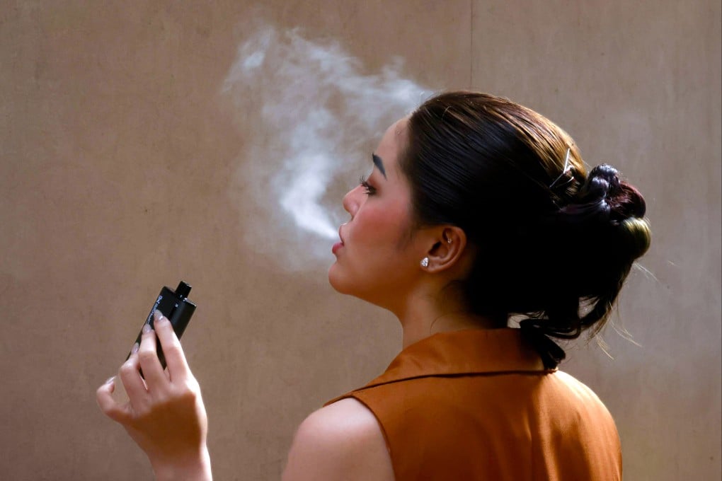 Hong Kong has stepped up outreach and enforcement as a ban on possessing e-cigarettes in public takes effect ahead of the Labour Day “golden week”. Photo: Jonathan Wong