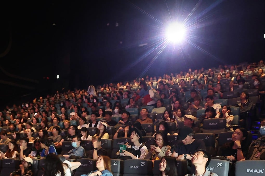 Movie lovers pack into the IMAX theatre at Emperor Cinema in Tsim Sha Tsui. Photo: Edmond So