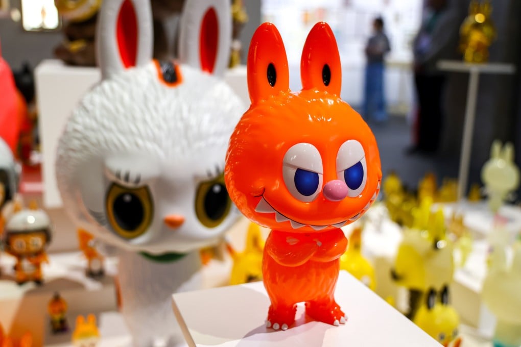 Labubu plush toys and keychains became popular globally in 2024. Photo: Dickson Lee