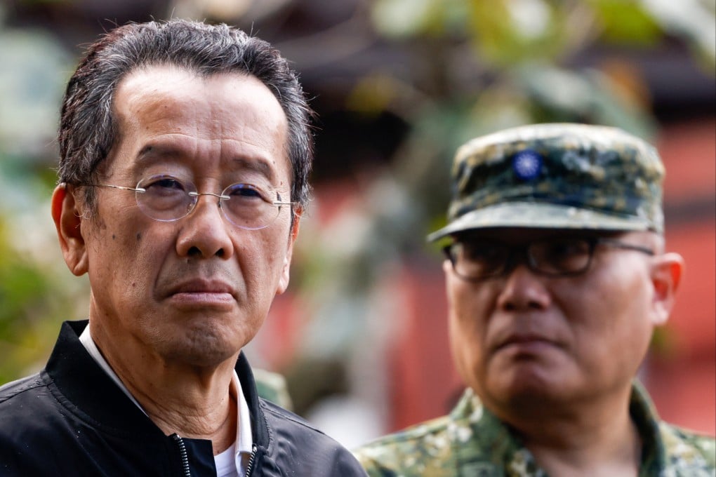 Wellington Koo, Taiwan’s defence minister, has pledged a review of the island’s oversight mechanisms, including stricter vetting of teaching materials. Photo: Reuters