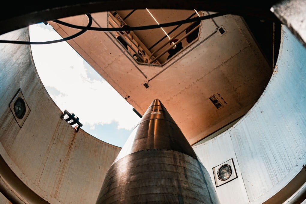 An unarmed US Minuteman III missile inside a silo. The US and Russia hold nearly 90 per cent of nuclear weapons globally. Photo: 90th Missile Wing
