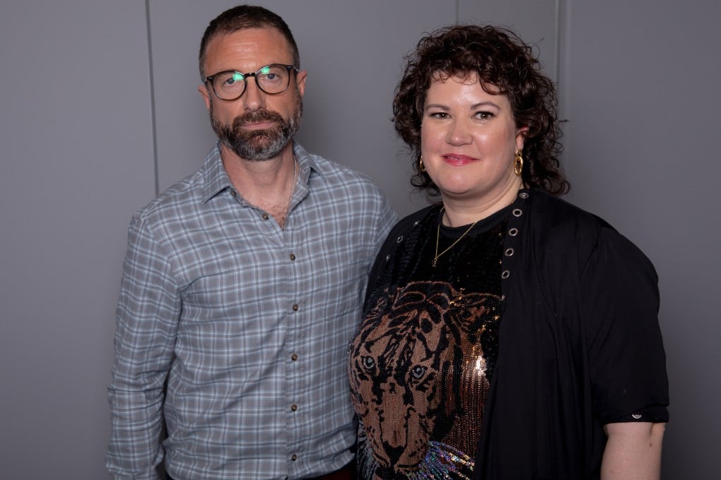 Heated Rivalry director-screenwriter Jacob Tierney and Rachel Reid, whose books are the basis of the series, are pictured in New York on April 18, 2026. The pair talk about the success of the HBO Max show based on Reid’s Game Changers book series, the joy of writing sex scenes and sequels in the works. Photo: Invision/AP