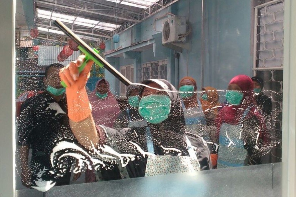 Domestic workers undergo skills training in Indonesia. Photo: International Labour Organization