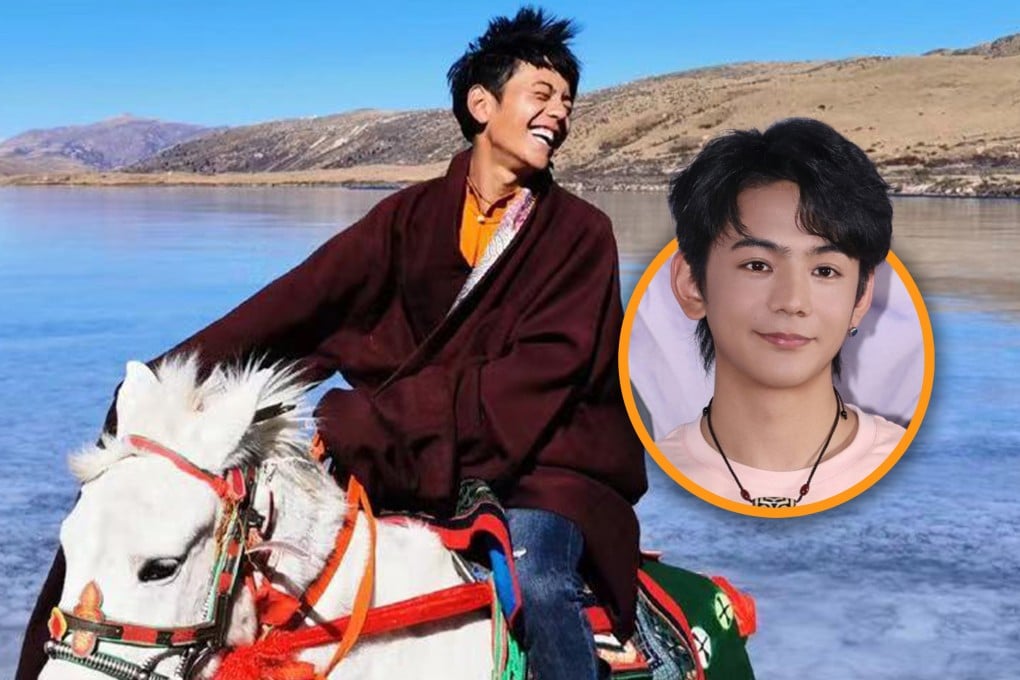 Tibetan heartthrob Ding Zhen, who gained fame six years ago after a viral video showcased his handsome face and charming smile, is now a film actor. Photo: SCMP composite/Weibo